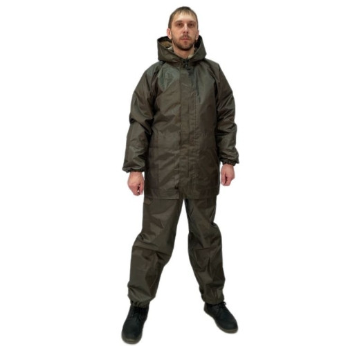 Костюм Русская охота ветровлагозащитный (ВВЗ) хаки (PU4000)