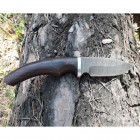 Нож Семин Крот, дамасск, литье, венге