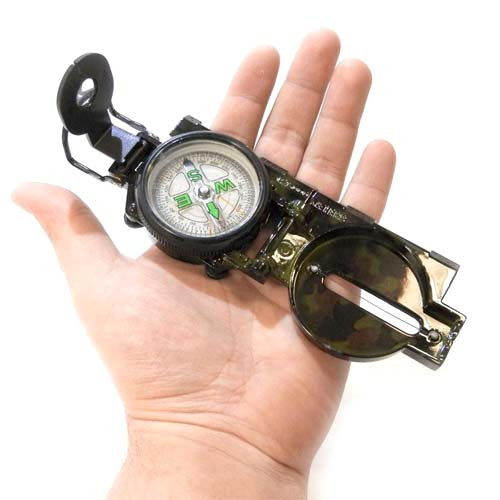 Компас складной Следопыт TCP-07 металлический корпус Компас складной Следопыт TCP-07 металлический корпус