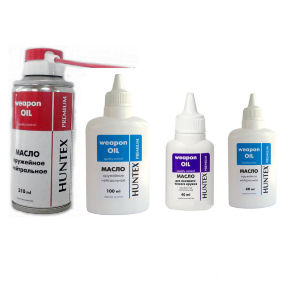 Масло Huntex Premium нейтральное оружейное