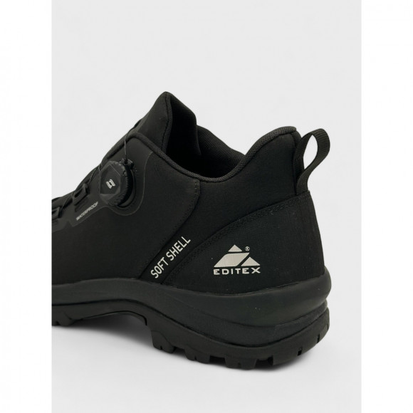 Полуботинки утепленные EDITEX DESTROYER W2460-1 SoftShell цвет Черный Полуботинки утепленные EDITEX DESTROYER W2460-1 SoftShell цвет Черный