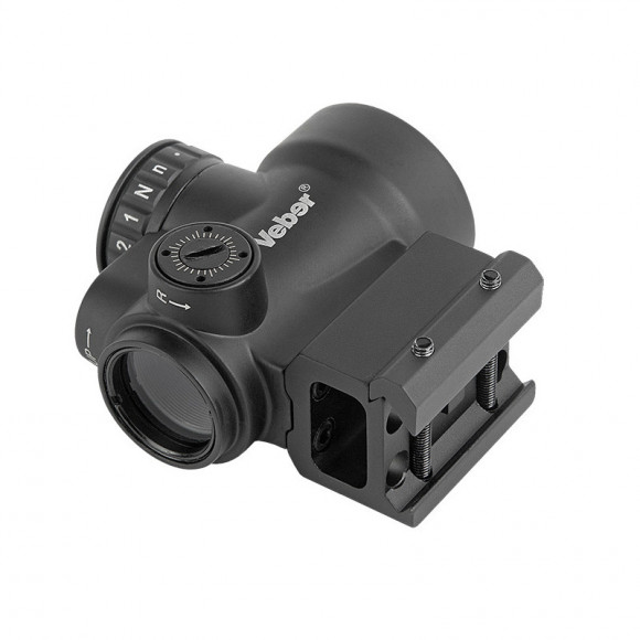 Прицел коллиматорный Veber Wolf Reflex закрытый Weaver 125RD