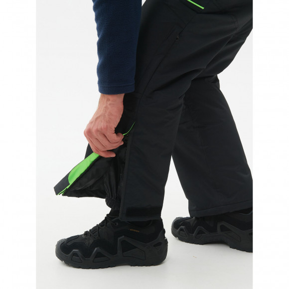 Костюм зимний Huntsman Elbrus ткань Hit Membrane цвет Черный/Лайм Костюм зимний Huntsman Elbrus ткань Hit Membrane цвет Черный/Лайм