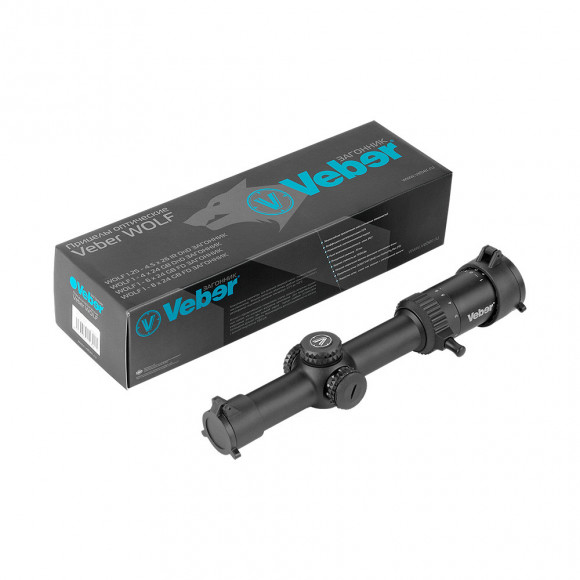 Прицел оптический Veber Wolf 1-8x24 GB FD Загонник