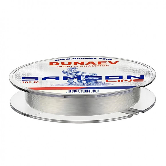 Леска Dunaev Samson 100м прозрачная Леска Dunaev Samson 100м прозрачная