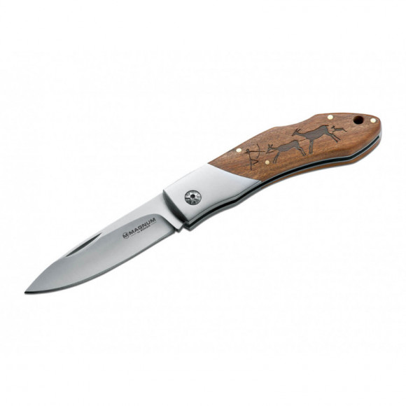 Нож Boker Magnum Caveman Steel складной сталь 440А