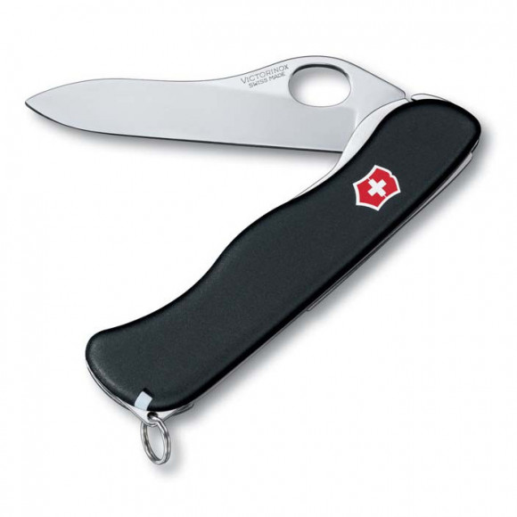 Нож складной Victorinox Sentinel One Hand Black  (0.8413.M3) с фиксатором лезвия 4 функции