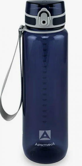 Бутылка питьевая 1000мл с ситечком Арктика 720-1000 из тритана Бутылка питьевая 1000мл с ситечком Арктика 720-1000 из тритана