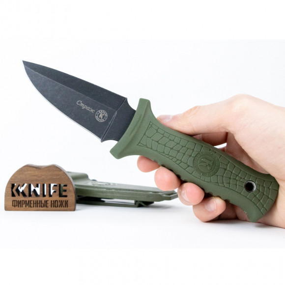 Нож Кизляр Страж, сталь AUS-8 (эластрон, stonewash) Нож Кизляр Страж, сталь AUS-8 (эластрон, stonewash)