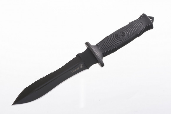 Нож охотничий Сталкер, Кизляр, сталь AUS-8, клинок-163 мм., stonewash, эластрон