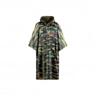 Дождевик-пончо Nadzor с люверсами сверхпрочный из ПВХ 150мк цвет милитари