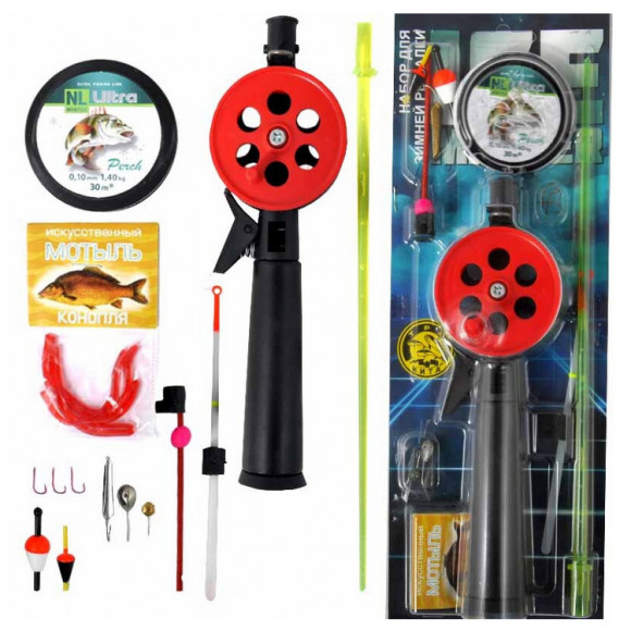 Набор для зимней рыбалки ТриКита Ice Master №4 в блистере Набор для зимней рыбалки ТриКита Ice Master №4 в блистере