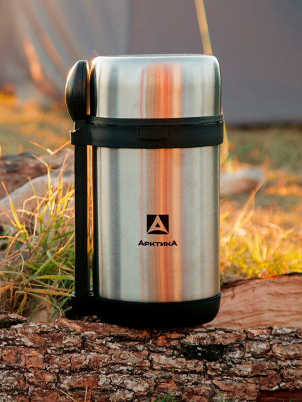 Термос для еды с контейнерами 1,5л Арктика 403-1500 Термос для еды с контейнерами 1,5л Арктика 403-1500
