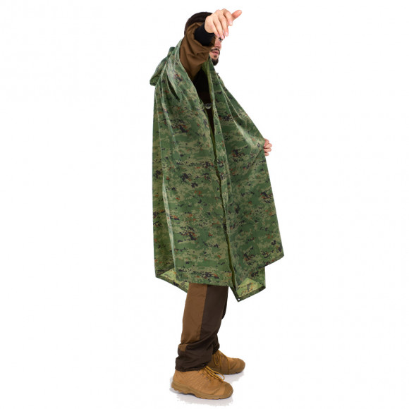 Пончо-дождевик Русская охота, цифра Пончо-дождевик Русская охота, цифра