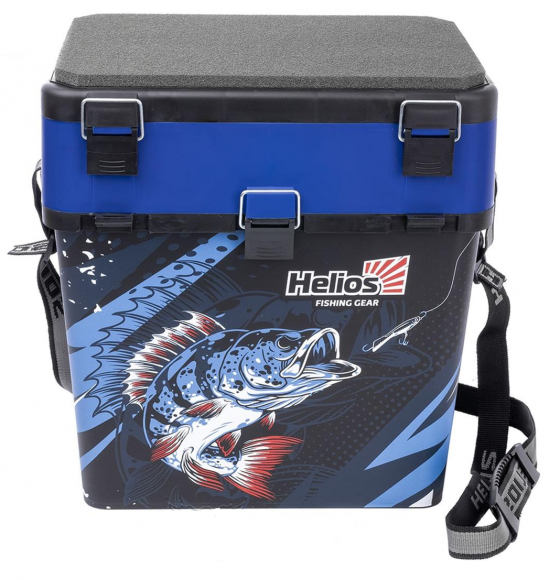 Ящик рыбака зимний Helios PERCH цвет синий Ящик рыбака зимний Helios PERCH цвет синий