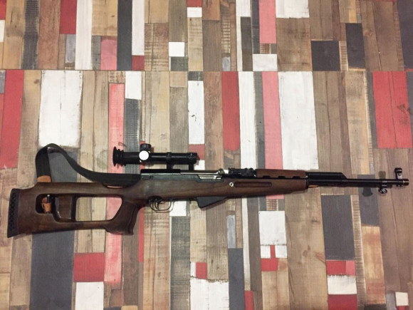 Ложа СКС орех тип СВД (320-1)