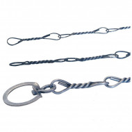 Цепь для капканов №2-3 витая 0.7м Цепь для капканов №2-3 витая 0.7м