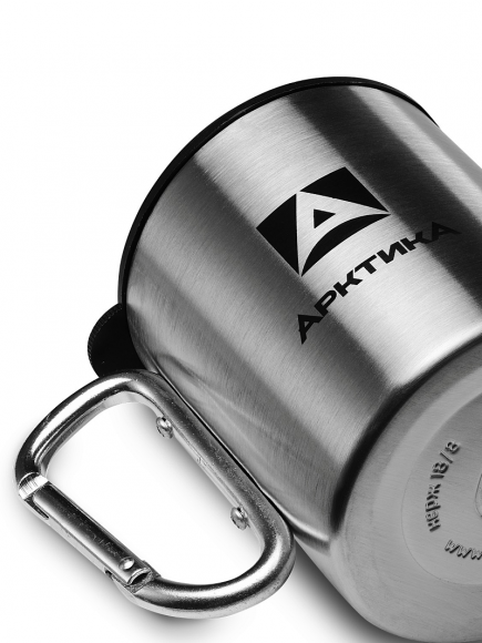 Термокружка 0,4л с карабином Арктика 801-400К