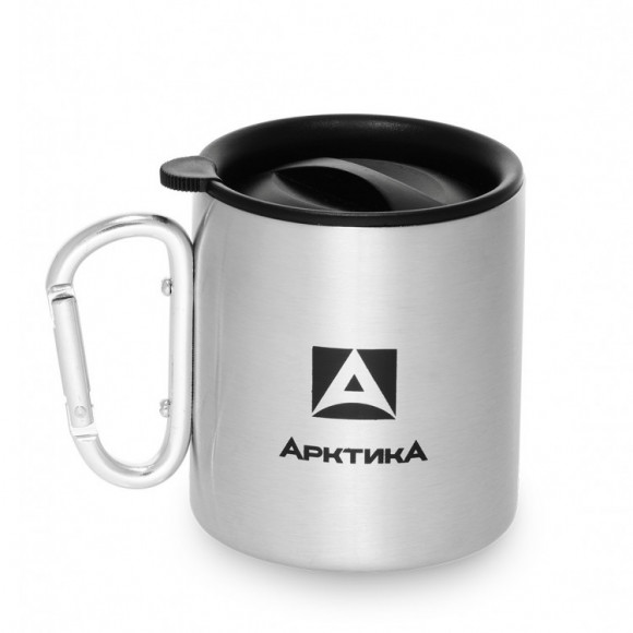 Термокружка 0,4л с карабином Арктика 801-400К
