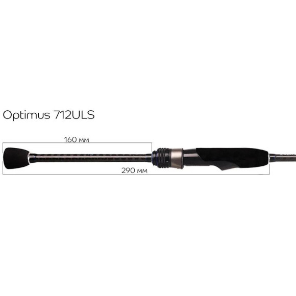 Спиннинг CrazyFish Optimus #OSR712ULS 2.15м 1-5г Спиннинг CrazyFish Optimus #OSR712ULS 2.15м 1-5г