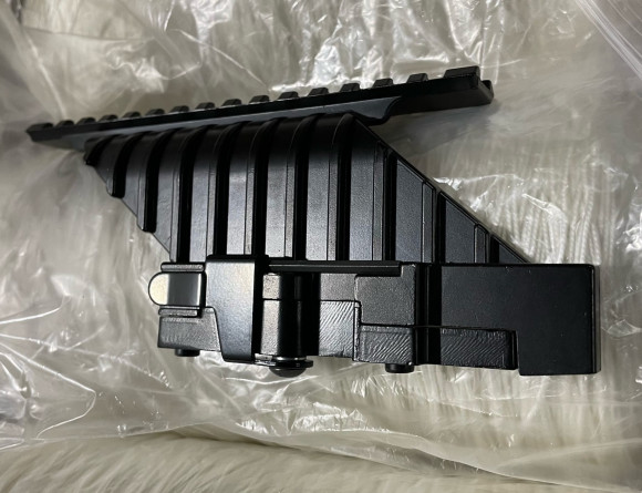 Кронштейн Сайга складной рамочный приклад, быстросъёмный (Пушкарёв)