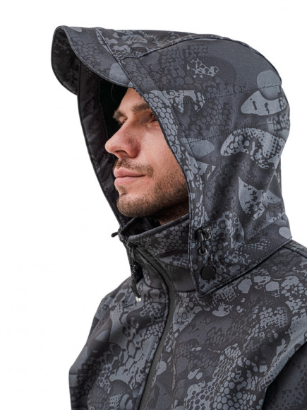 Костюм Crodis Каньон демисезонный ткань Софтшелл цвет черный Костюм Crodis Каньон демисезонный ткань Софтшелл цвет черный