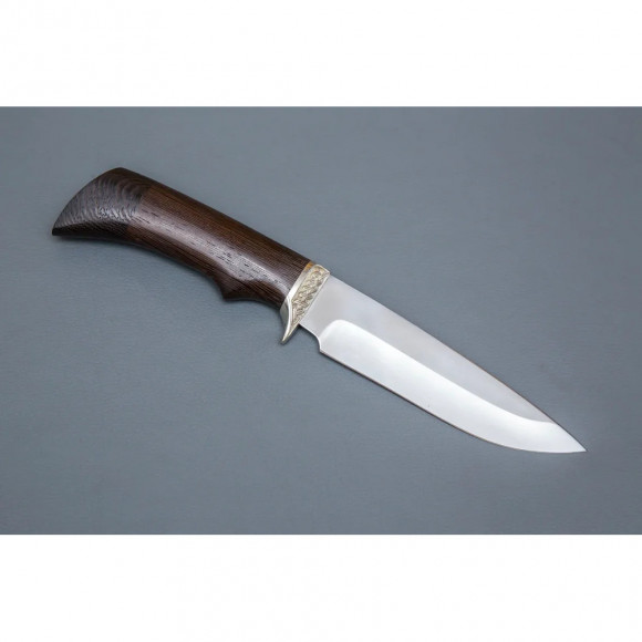 Нож ИП Семин Лазутчик нержавеющая сталь 95x18, рукоять литье ценные породы дерева