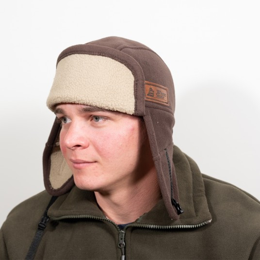 Шапка-ушанка БК  Навигатор из двустороннего Флиса