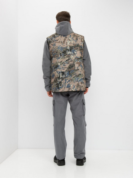 Костюм Huntsman Тайга-3 демисезонный ткань Алова цвет лабиринт/серый