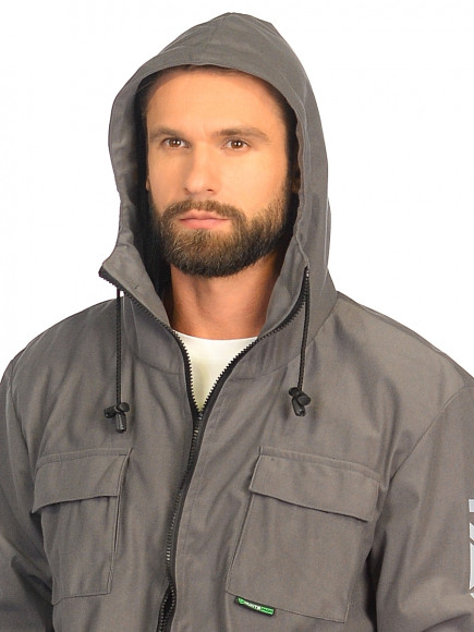 Костюм Huntsman Тайга-3 демисезонный ткань Алова цвет лабиринт/серый