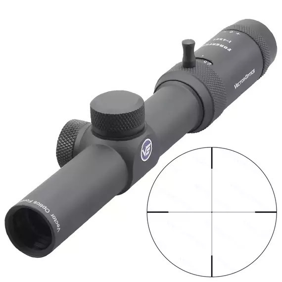 Оптический прицел Vector Optics Forester Jr. 1-4x24 SFP сетка VFD-3 (Q) Оптический прицел Vector Optics Forester Jr. 1-4x24 SFP сетка VFD-3 (Q)