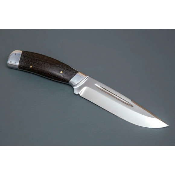Нож ИП Семин Путник шкуросъем кованная сталь Х12МФ рукоять венге