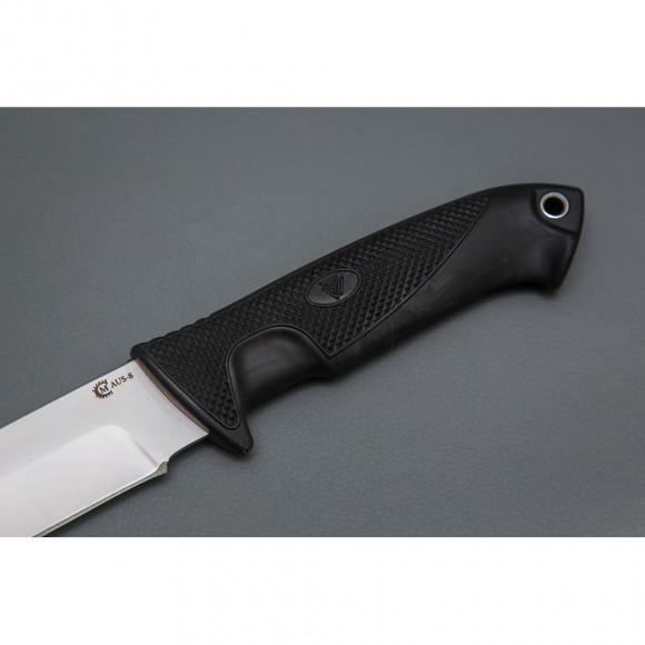 Нож ИП Семин Лазутчик сталь AUS-8, рукоять эластрон Нож ИП Семин Лазутчик сталь AUS-8, рукоять эластрон