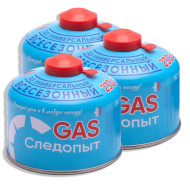 Газовый баллон 230гр, резьбовой, всесезонный, FG-230