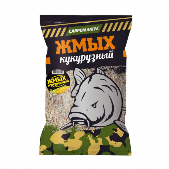Жмых кукурузный  Карпомания 1кг (сыпуха)
