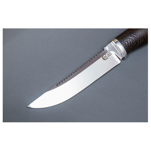 Нож ИП Семин Судак сталь 95x18 рукоять литье венге