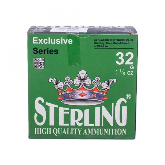 Патрон Sterling 12/70 дробь 32 гр.