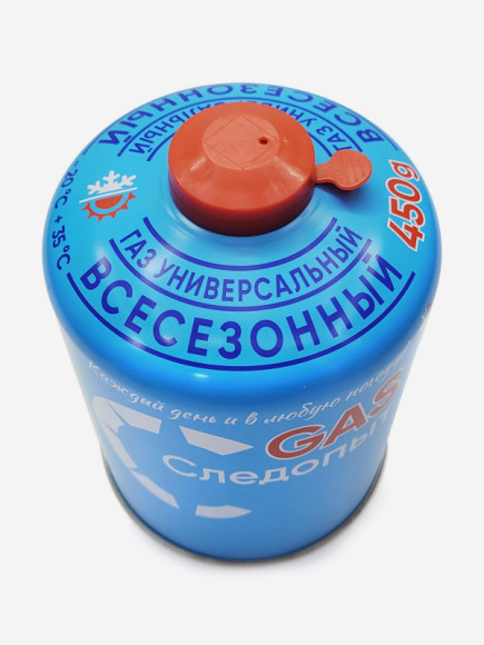 Газовый баллон 450гр, резьбовой, всесезонный, FG-450
