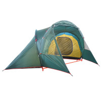 Кемпинговая палатка BTrace Double 4 (Т0509) цвет зеленый