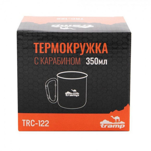 Термокружка с карабином 350мл TRАMP TRC-0122 Термокружка с карабином 350мл TRАMP TRC-0122