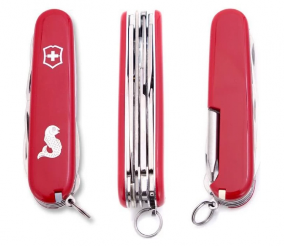 Нож складной Victorinox Fisherman (1.4733.72) 18 функций Red Нож складной Victorinox Fisherman (1.4733.72) 18 функций Red