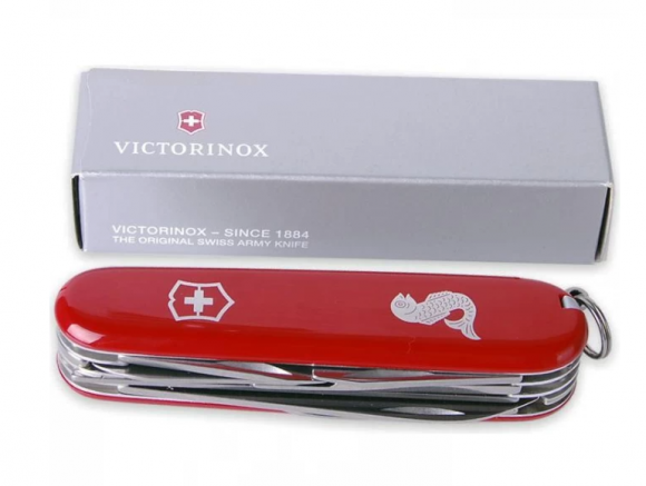Нож складной Victorinox Fisherman (1.4733.72) 18 функций Red Нож складной Victorinox Fisherman (1.4733.72) 18 функций Red