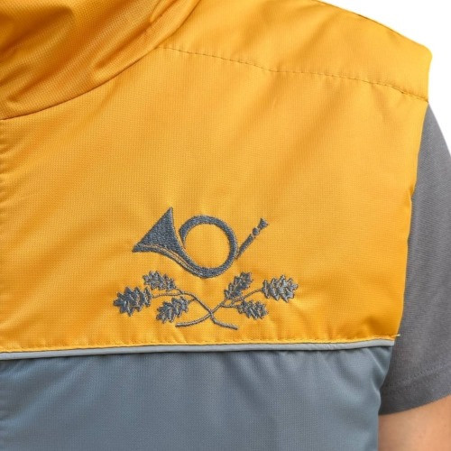 Жилет Русская Охота мужской (мембрана / серый-горчичный) Жилет Русская Охота мужской (мембрана / серый-горчичный)