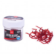 Насадка Lucky John Pro Series Extra Blood Worm Мотыль 200шт съедоб