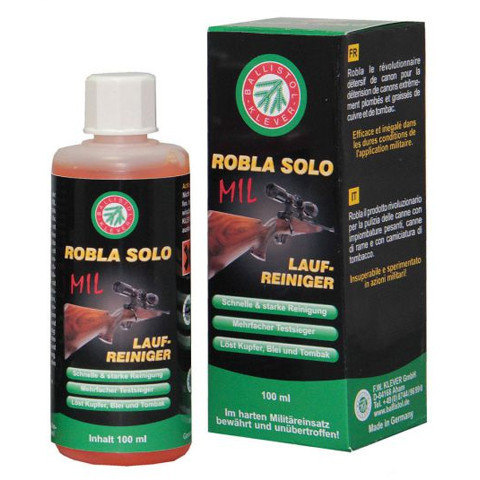 Средство Robla-Solo MIL для очистки стволов (содержит аммиак)