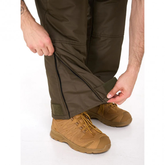 Зимний костюм Тайга Ямал, для охоты и рыбалки, таслан, хаки/песочный Зимний костюм Тайга Ямал, для охоты и рыбалки, таслан, хаки/песочный