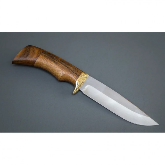 Нож ИП Семин Лазутчик нержавеющая сталь 65х13 рукоять литье ценные породы дерева Нож ИП Семин Лазутчик нержавеющая сталь 65х13 рукоять литье ценные породы дерева