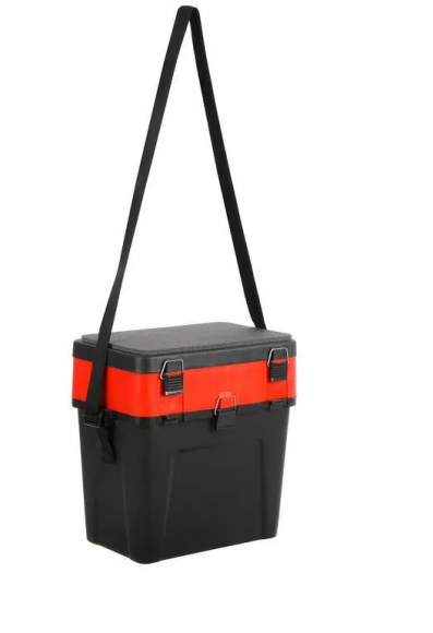 Ящик рыбака зимний Три Кита 380*360*240 (4+4 отделения для приманок) цвет черно-красный Ящик рыбака зимний Три Кита 380*360*240 (4+4 отделения для приманок) цвет черно-красный