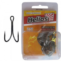 Крючок двойной Helios HS-SD-36BC, все размеры
