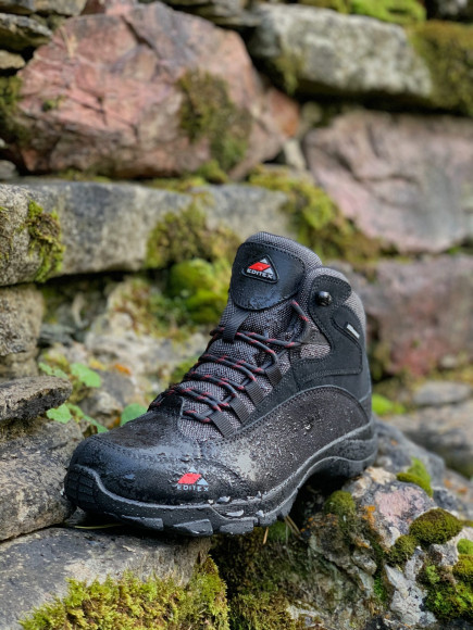 Ботинки треккинговые EDITEX HARBOR W2118-1N утепленные текстиль / натуральный нубук цвет Черный Ботинки треккинговые EDITEX HARBOR W2118-1N утепленные текстиль / натуральный нубук цвет Черный